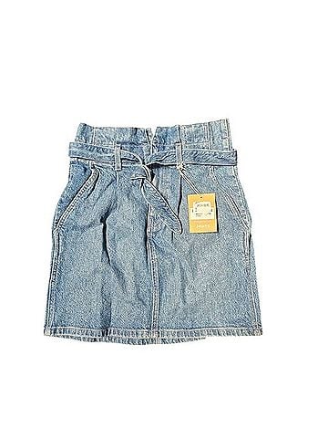 Reformation Sandia Denim Skirt (view 1)