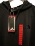 Adidas Black Pullover Hoodie Size M - photo 2