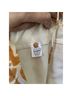 Saylor 100% Viscose Jacquard Yellow Cocktail Dress Size S - photo 7