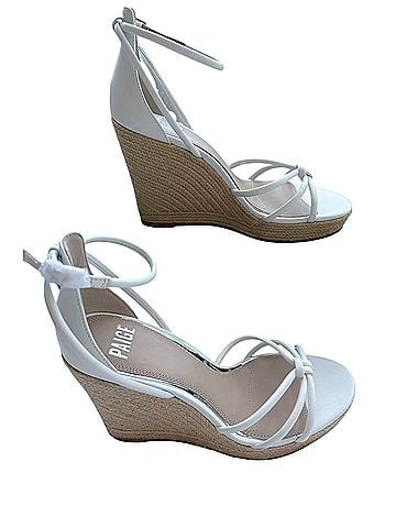 Paige PAIGE Women's Tami Ankle Strap Espadrille Wedge Sandals Sandals (view 2)