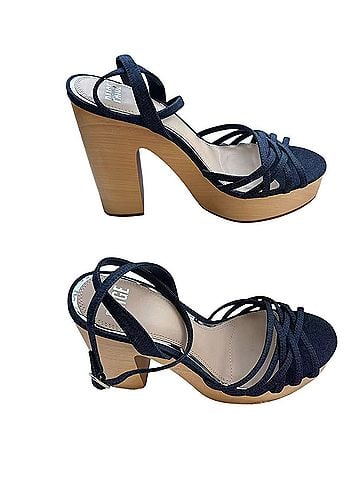 Paige PAIGE Chelsey Woven Platform Sandal In Indigo Denim Sandals (view 2)