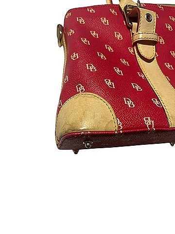 Dooney & Bourke Domed Satchel Leather Shoulder Bag (view 2)