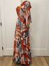 PatBO 100% Polyester 95% Polyester 5% Elastane Tropical Multi Color Cocktail Dress Size 2 - photo 6