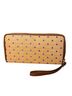 Fossil Polka Dots Tan Blue Wristlet One size - photo 1