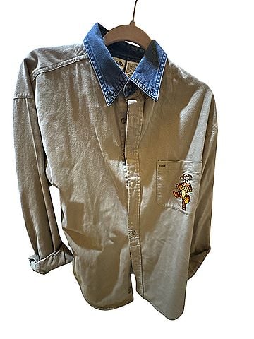 Disney Long Sleeve Button-Down Shirt (view 1)