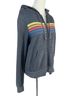 Aviator Nation Solid Stripes Gray Jacket Size XS - photo 6