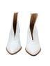 Jagger 100% Leather White Ankle Boots Size EU 37 - photo 4