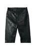 Rag & Bone 100% Lambskin Black Leather Pants Size 27 - photo 4