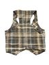 American Rag Cie Plaid Multi Color Vest Size M - photo 2