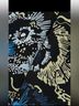 A.L.C. Print Blue Black Silk Skirt Size 12 - photo 5