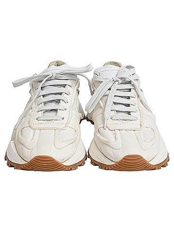 Maison Margiela  Maison Margiela 50-50 Sneakers in White Polyester (view 2)