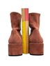 Stuart Weitzman 100% Leather Brown Boots Size 9 - photo 6