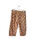Printfresh 100% Cotton Leopard Print Pink Yellow Casual Pants Size M - photo 2