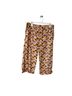 Printfresh 100% Cotton Leopard Print Pink Yellow Casual Pants Size M - photo 1