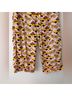 Printfresh 100% Cotton Leopard Print Pink Yellow Casual Pants Size M - photo 5