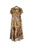 Vone 100% Polyester Floral Multi Color Cocktail Dress Size L - photo 1