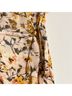 Vone 100% Polyester Floral Multi Color Cocktail Dress Size L - photo 5