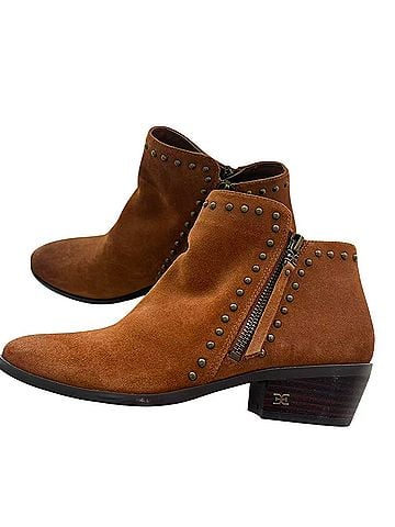 Sam Edelman Sam Edelman Paola Frontier Brown Ankle Boots (view 1)
