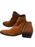Sam Edelman Solid Brown Ankle Boots Size 7 1/2 - photo 1