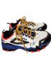 FILA White Blue Orange Sneakers Size 8 1/2 - photo 1