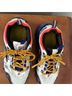 FILA White Blue Orange Sneakers Size 8 1/2 - photo 6