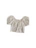 Free People White Short Sleeve Blouse Size M - photo 2
