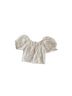 Free People White Short Sleeve Blouse Size M - photo 1