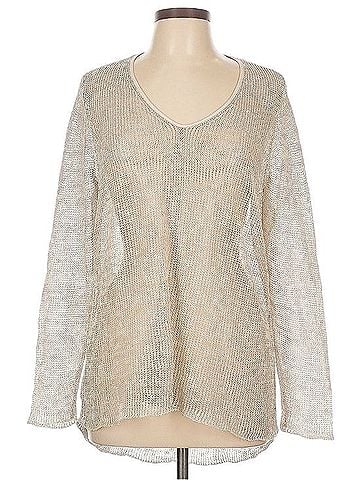 Eileen Fisher Soft V-Neck Top Pullover Sweater (view 1)