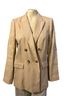 Reiss 52% Viscose 48% Linen 100% Polyester Tan Blazer Size 10 - photo 1