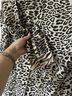 Chico's 100% Cotton Animal Print Black White Long Sleeve Button-Down Shirt Size L - photo 4