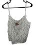 Sugar Thrillz Floral White Sleeveless Top Size 2X - photo 1