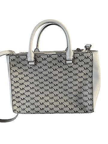 Michael Kors Kellen Leather Satchel (view 2)