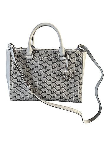 Michael Kors Kellen Leather Satchel (view 1)