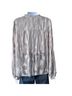Wilfred Solid Tan Long Sleeve Blouse Size L - photo 2