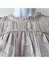 Wilfred Solid Tan Long Sleeve Blouse Size L - photo 4