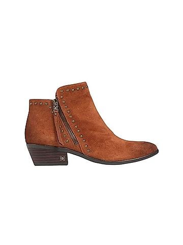Sam Edelman Sam Edelman Paola Frontier Brown Ankle Boots (view 2)