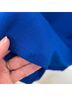 Cache Solid Blue Gold Cocktail Dress Size L - photo 5
