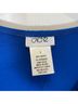 Cache Solid Blue Gold Cocktail Dress Size L - photo 3