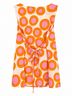 Marimekko 100% Cotton Print Orange Pink Tank Top Size 8 - photo 5