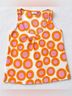 Marimekko 100% Cotton Print Orange Pink Tank Top Size 8 - photo 8
