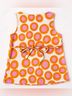 Marimekko 100% Cotton Print Orange Pink Tank Top Size 8 - photo 9