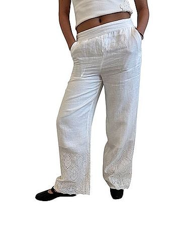 Elie Tahari Linen Pants (view 1)