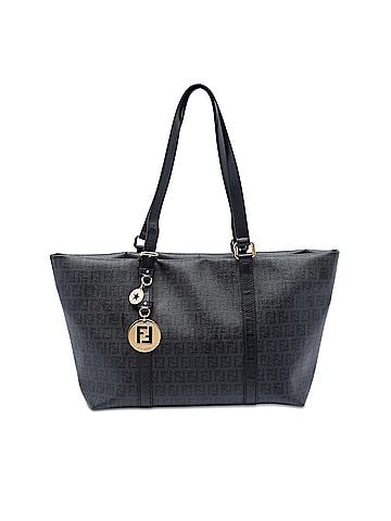 Fendi Zucchino Coated Canvas Superstar Tote (view 1)