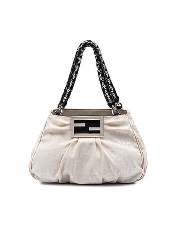 Fendi Small Zucca Canvas Mia Chain Tote (view 1)