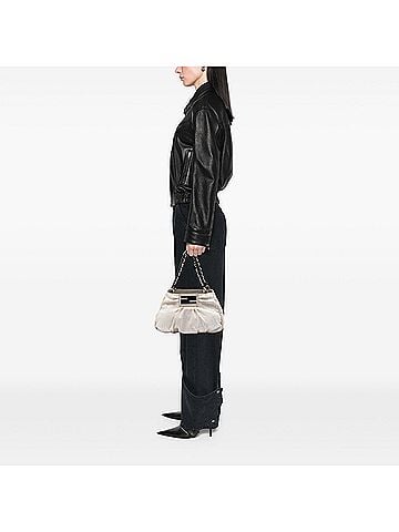 Fendi Small Zucca Canvas Mia Chain Tote (view 2)