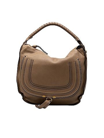 Chloé Large Pebbled Calfskin Marcie Hobo (view 1)