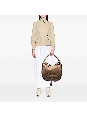Chloé Large Pebbled Calfskin Marcie Hobo (view 2)