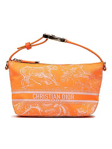 Dior Small Technical Fabric Toile de Jouy Reverse DiorTravel Nomad Pouch (view 1)