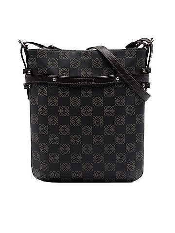 Loewe Anagram Coated Canvas Crossbody (view 1)