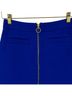 Express Solid Blue Casual Skirt Size 6 - photo 4